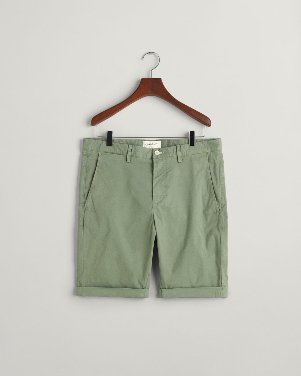 Slim Fit Sunfaded Shorts