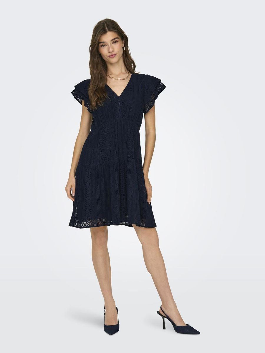 ONLHELENA LACE CAPSL DRESS WVN NOOS