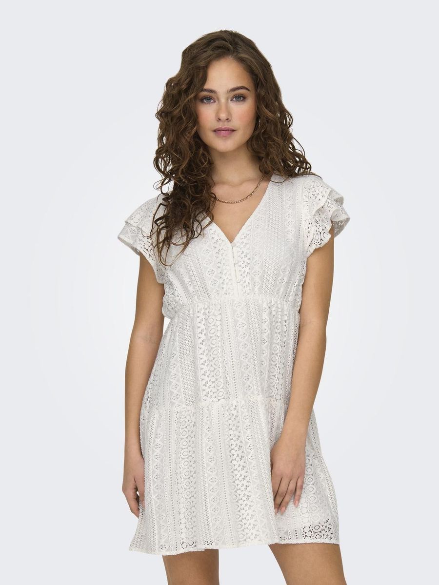 ONLHELENA LACE CAPSL DRESS WVN NOOS