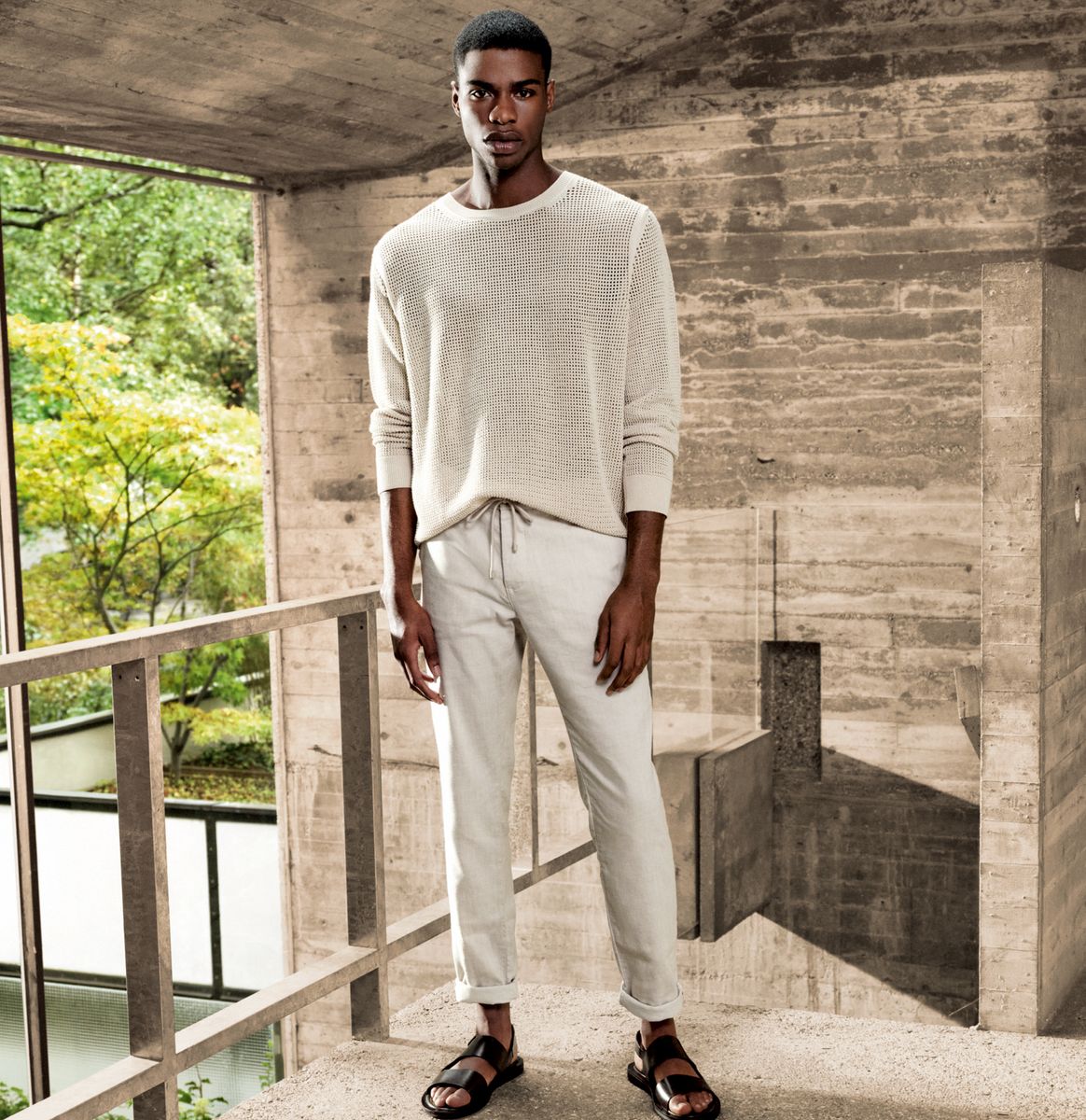 MAC JEANS - Lennox Sport, Linen Stretch