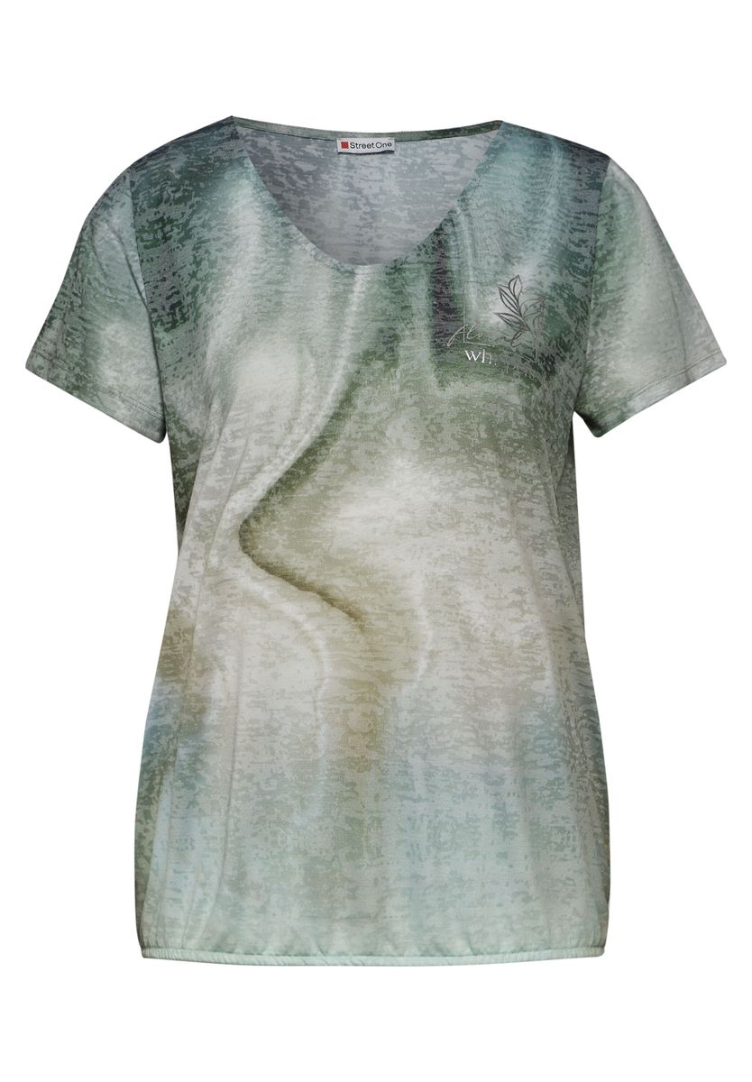 T-Shirt mit Farbverlauf