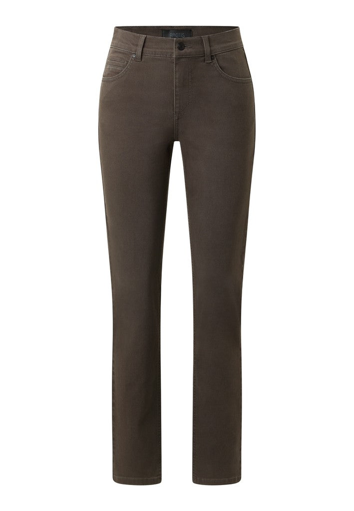 Angels Slim Fit Jeans Cici Chocolate Used Braun