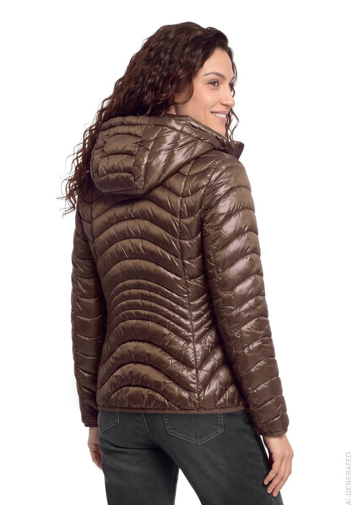 Cartoon Jacke Braun – Ansicht 4