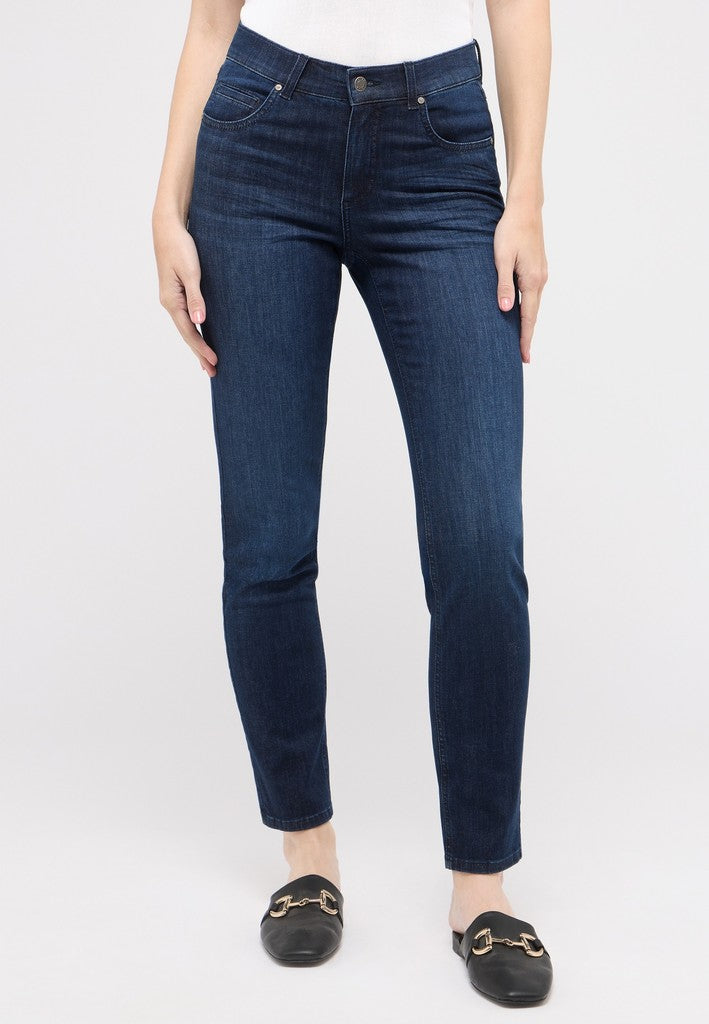 Angels Slim Fit Jeans Cici Dark Indigo Used Navy – Ansicht 2