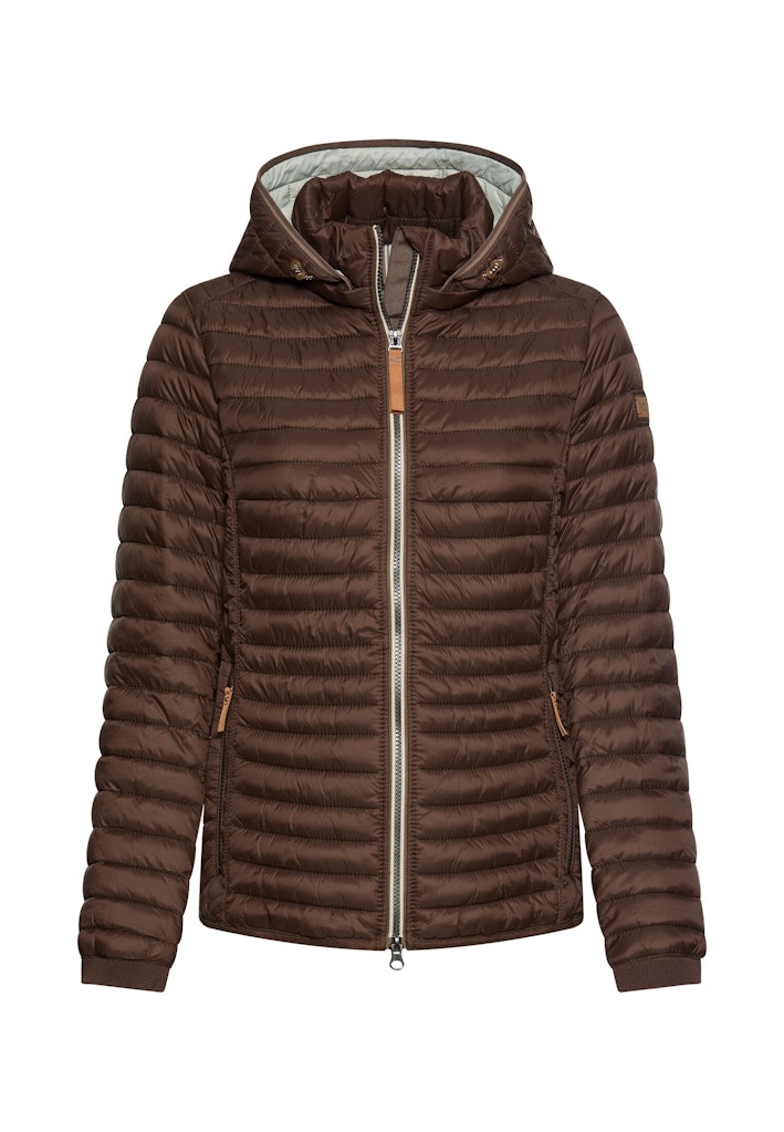 camel active Jacke Winddichte mit seitlichem Brown Braun – Ansicht 2