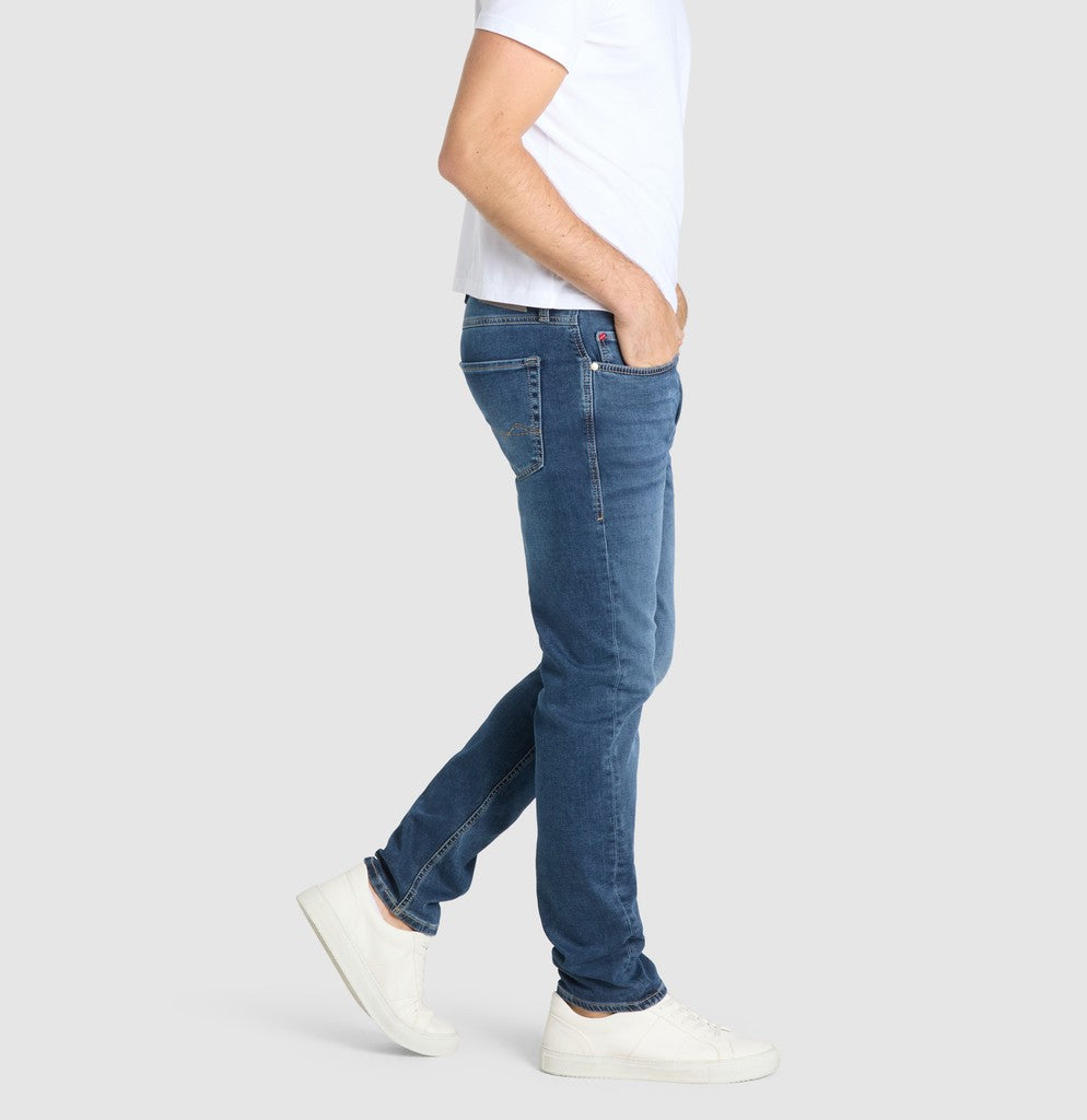 MAC Jeans Jog'n Light Sweat Nightblue Authentic Wash Blau – Ansicht 4