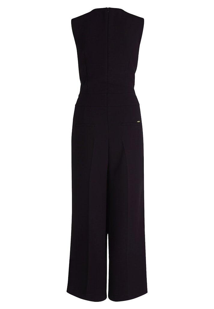 Betty & Co Kleid Overall ärmellos Schwarz – Ansicht 2
