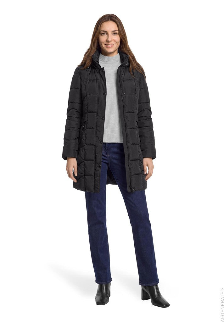 Betty Barclay Jacke Watte Schwarz – Ansicht 3
