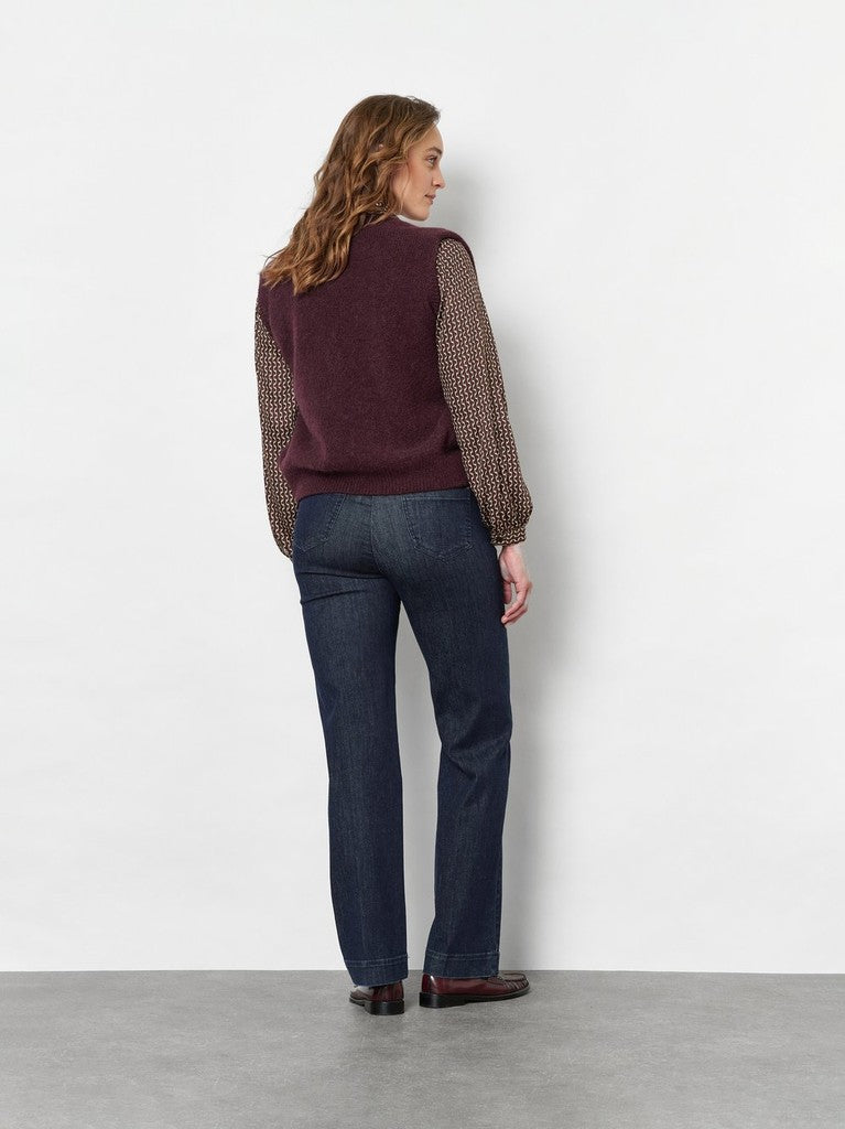 Toni Hose Jenny Wide Navy – Ansicht 4