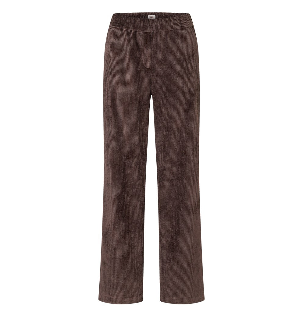 MAC Hose Jeans Chiara Fluid Truffle Brown Braun – Ansicht 4