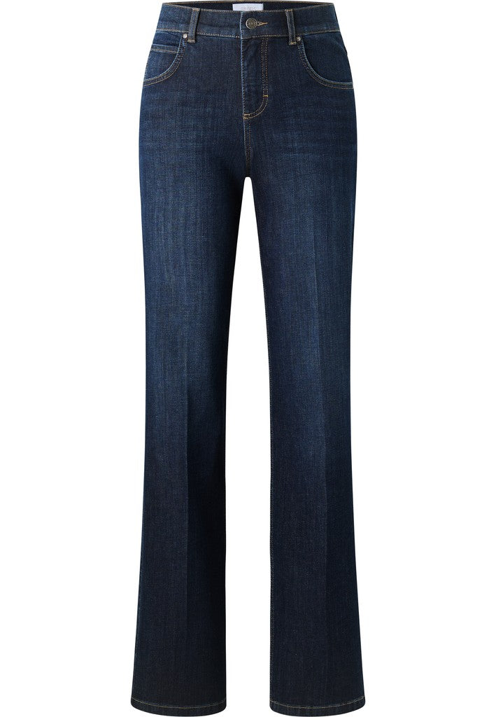 Angels Flared Jeans Lara Dark Indigo Used Navy