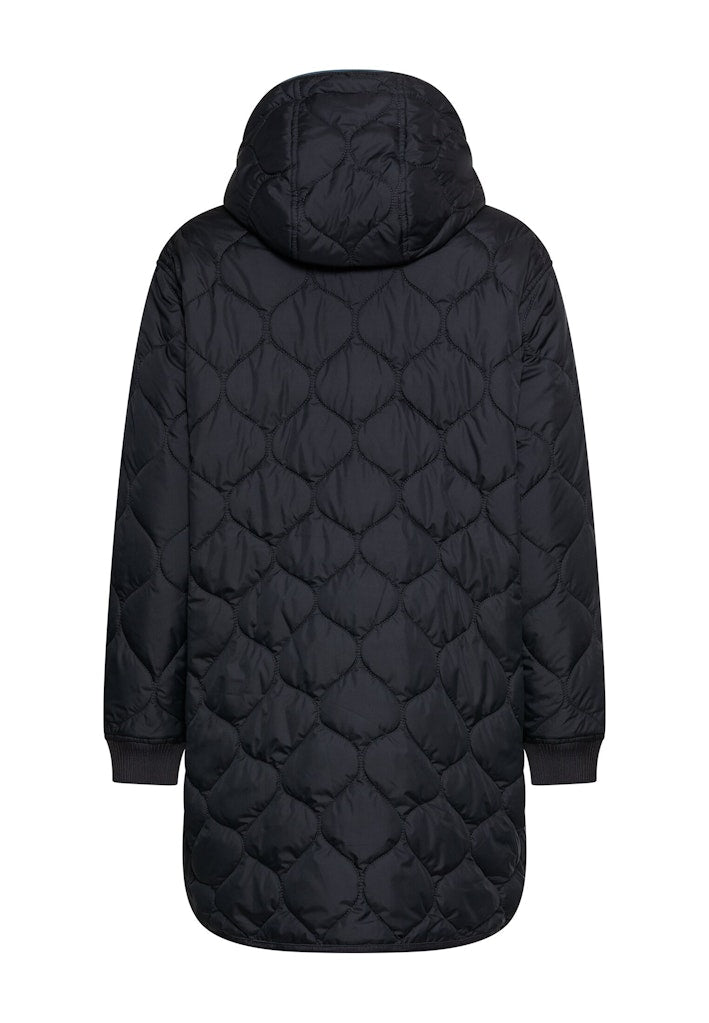 camel active Mantel Winddichter mit Übergroßer Navy – Ansicht 2