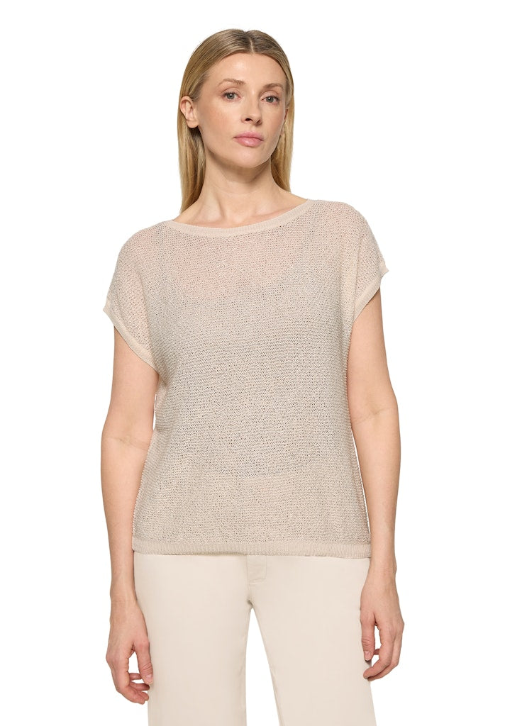 Cartoon Pullover Creme – Ansicht 2