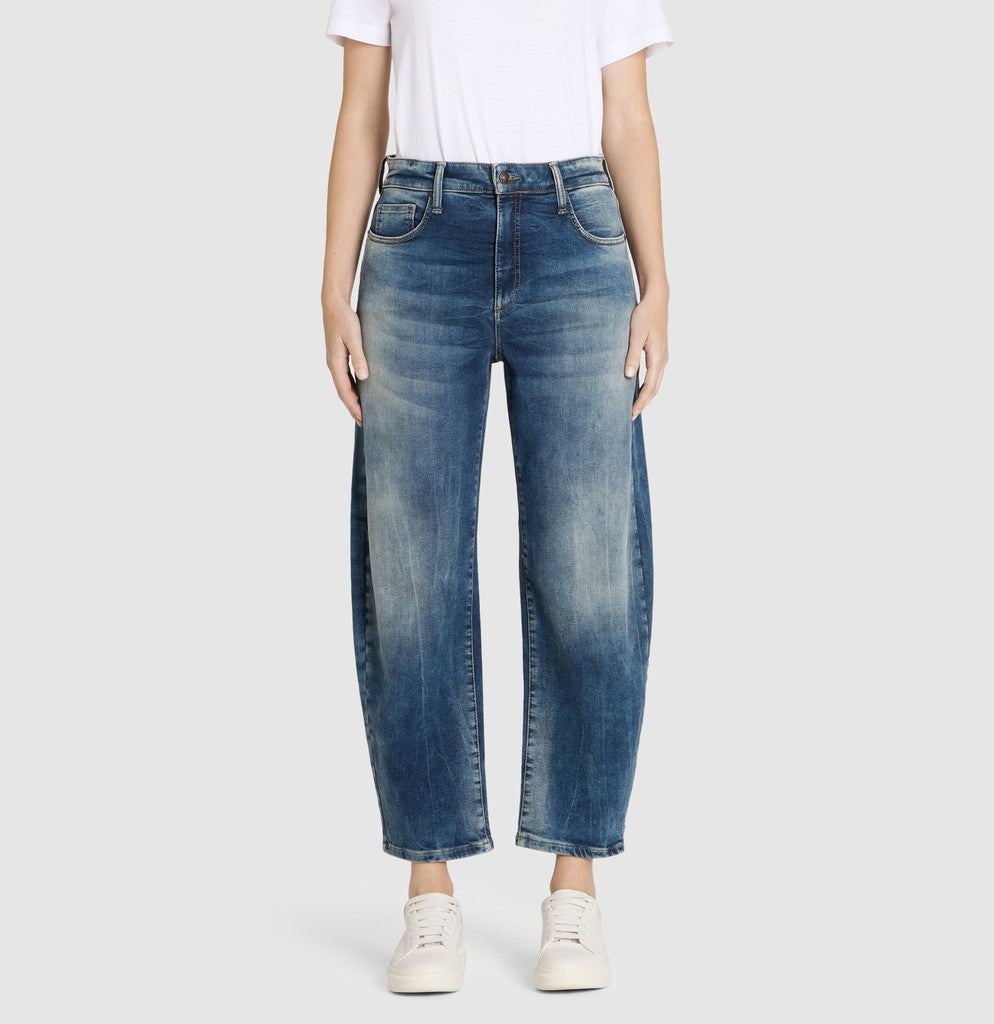 MAC Relaxed Fit Jeans Danni Light authentic Blau – Ansicht 2