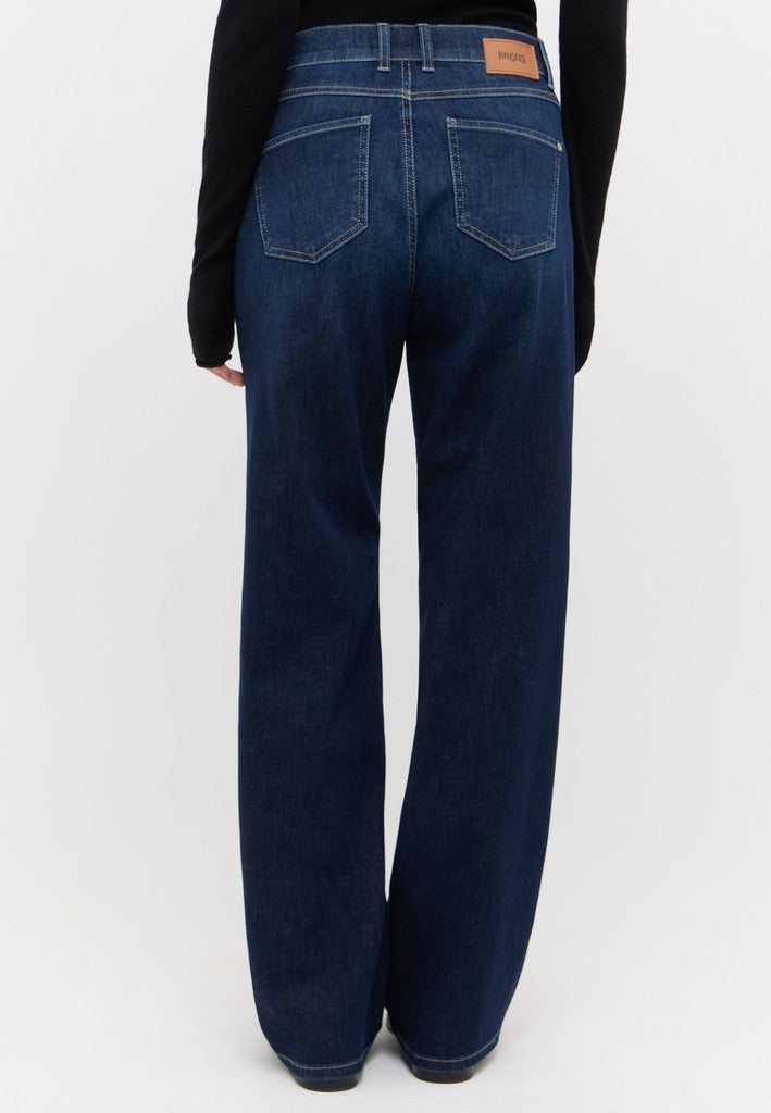 Angels Flared Jeans LIZ Glory Dark Indigo Used Navy – Ansicht 4