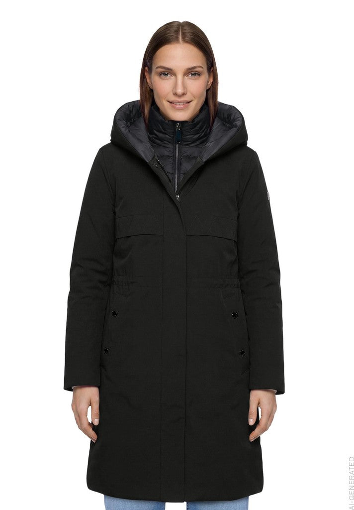 Betty Barclay Jacke Watte Schwarz – Ansicht 2