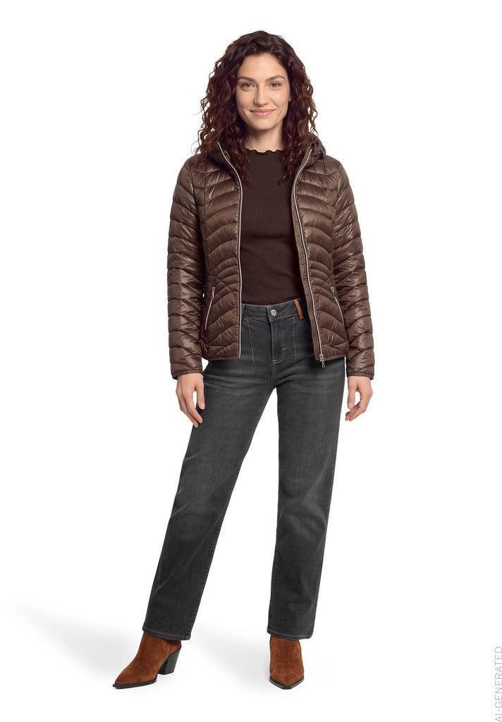 Cartoon Jacke Braun – Ansicht 3
