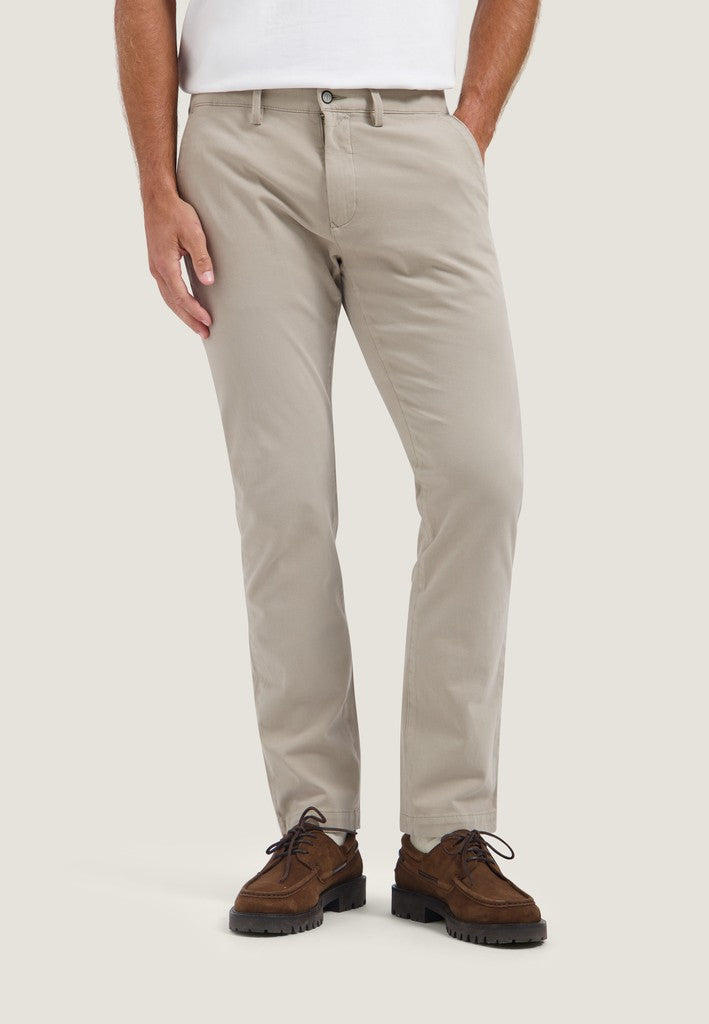 DSTREZZED Hose Marlon Bi-Stretch Chino Vintage Khaki Oliv – Ansicht 2