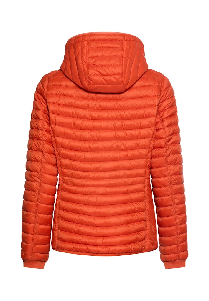 camel active Jacke Winddichte mit seitlichem Pumpkin Rot – Ansicht 2