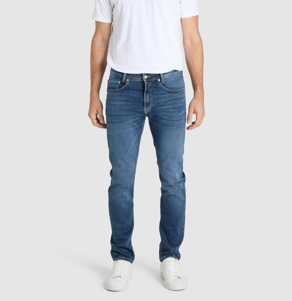 MAC Jeans Jog'n Light Sweat Nightblue Authentic Wash Blau