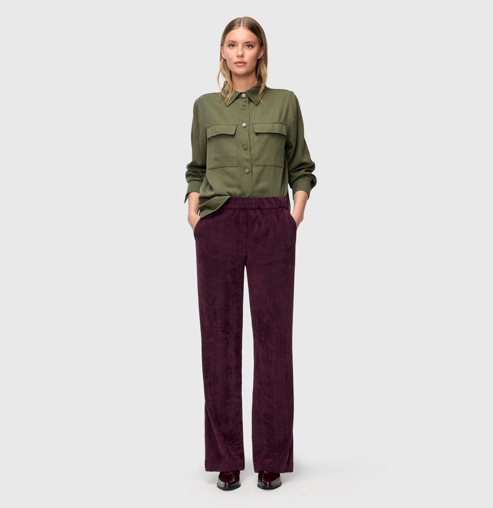 MAC Hose Jeans Chiara Fluid Beeren Lila – Ansicht 3