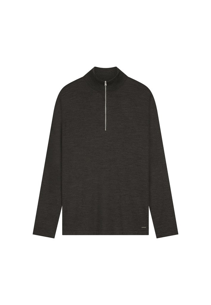 DSTREZZED Strickpullover Destin Skipper Dk. Brown Braun