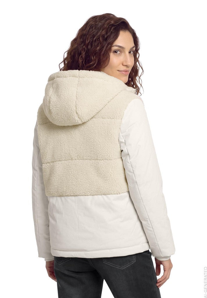 Cartoon Jacke Beige – Ansicht 4