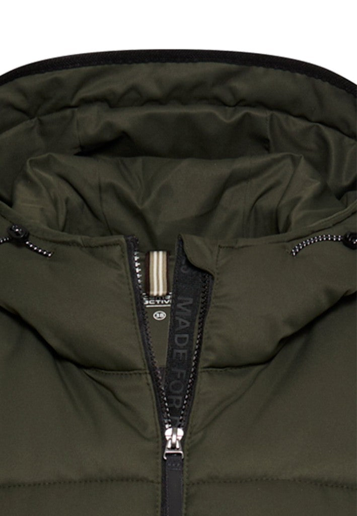camel active Mantel Wasserabweisender Parka Forest Grün – Ansicht 3