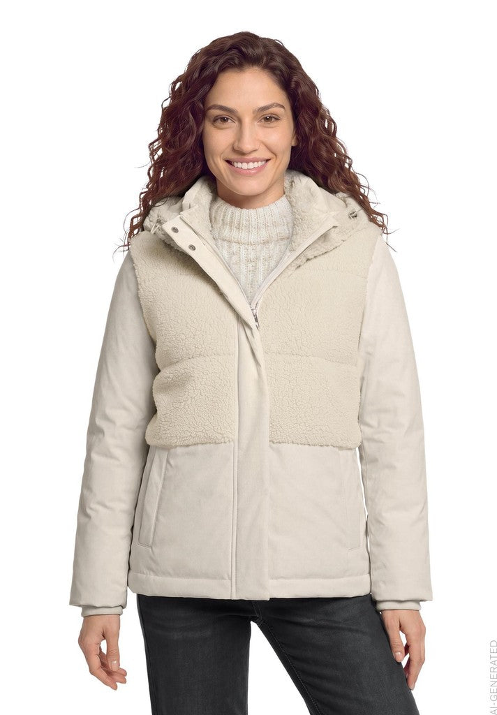 Cartoon Jacke Beige