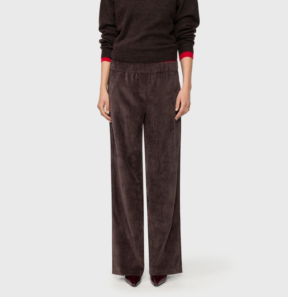 MAC Hose Jeans Chiara Fluid Truffle Brown Braun
