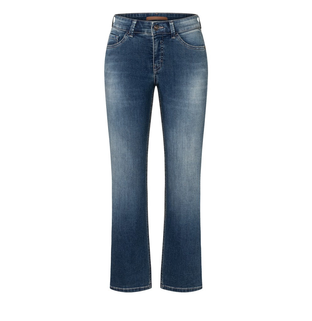 MAC Slim Fit Jeans Carrie Light authentic Blau Braun