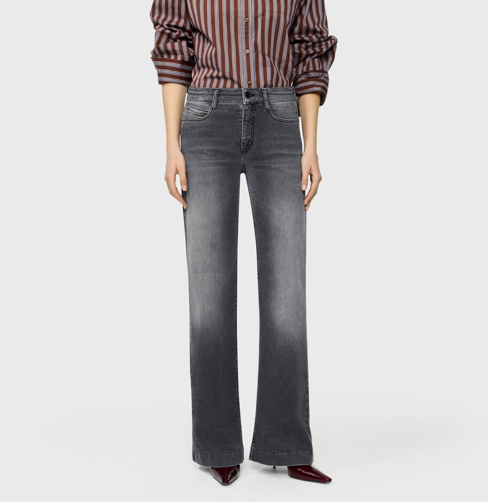 MAC Jeans Dream Wide Authentic Grau – Ansicht 2