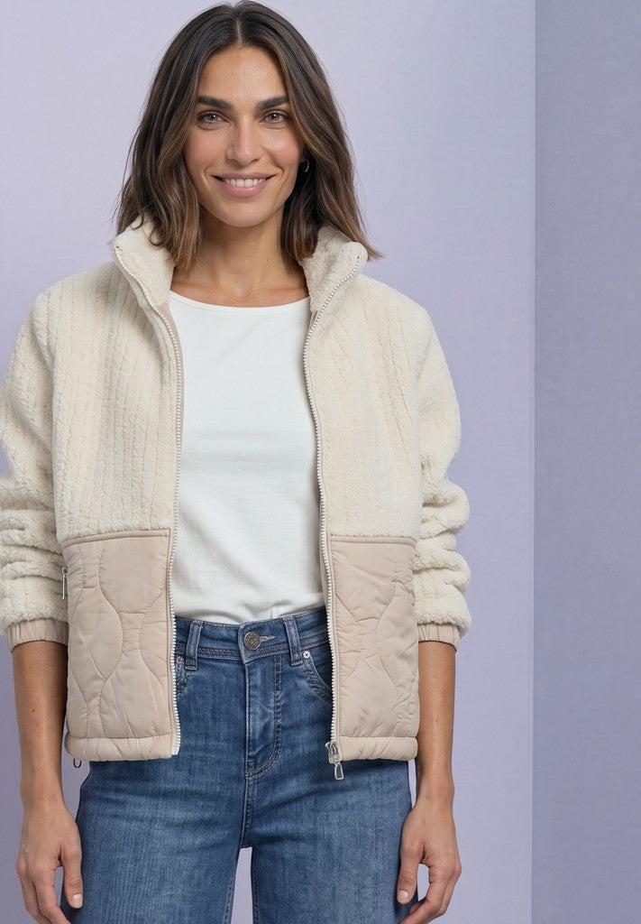 Street One Jacke mit Softshelldetails Soft Fawn Beige – Ansicht 2