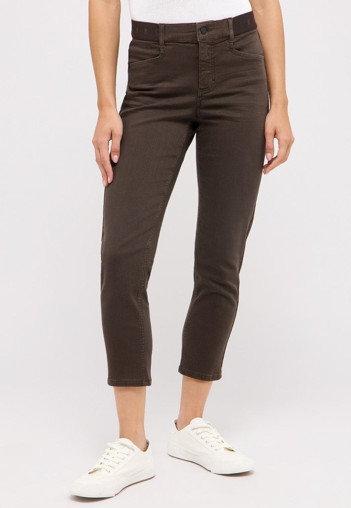 Angels Slim Fit Jeans Ornella Sporty Chocolate Used Braun – Ansicht 2