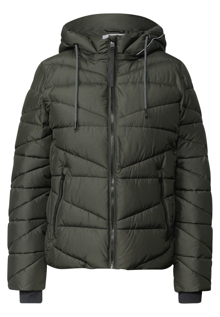 CECIL Jacke TOS Sportive Padded Olive Night