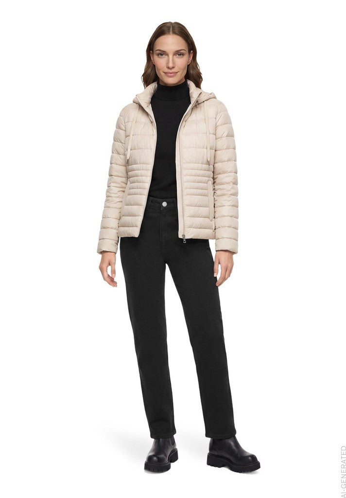 Betty Barclay Jacke Watte Steppjacke Beige Grau – Ansicht 4