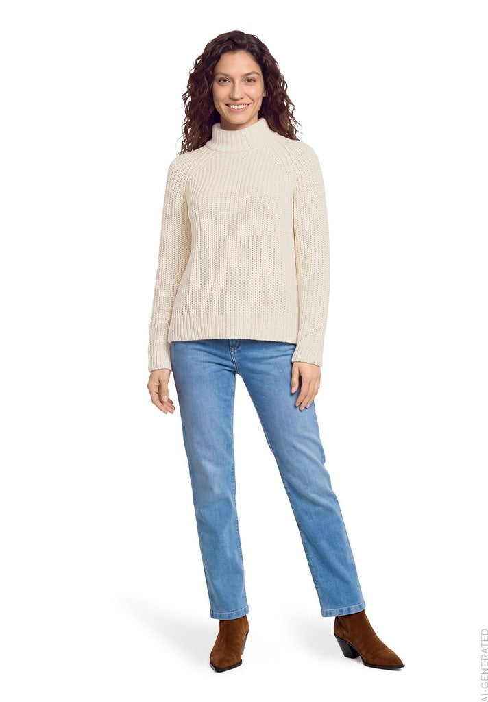 Cartoon Pullover Mehrfarbig – Ansicht 3
