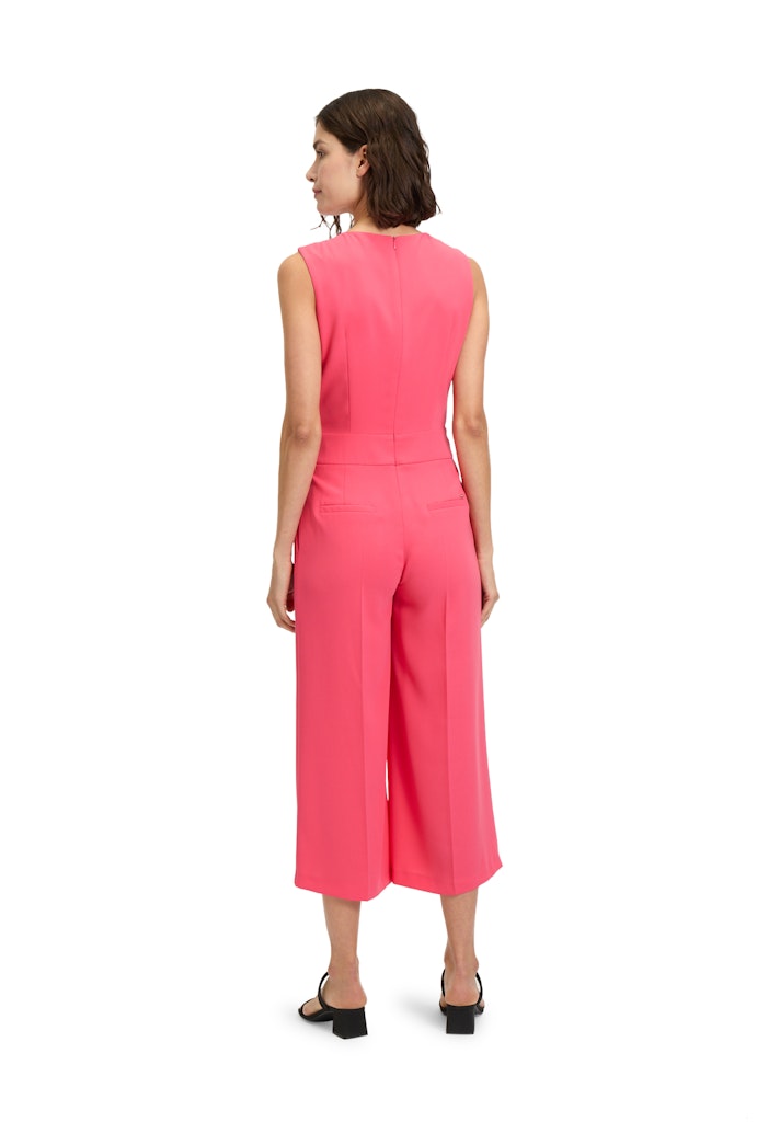 Betty & Co Kleid Overall ärmellos Koralle Rot