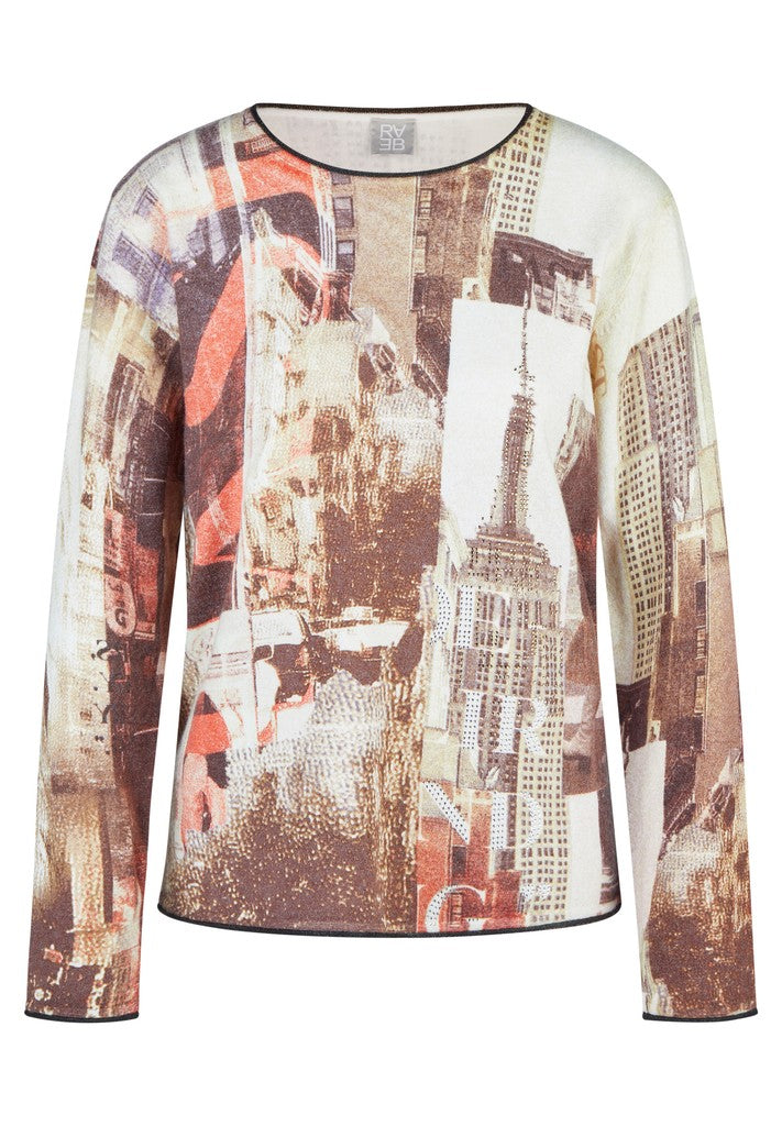 Rabe Pullover Drama Queen Biskuit – Ansicht 2