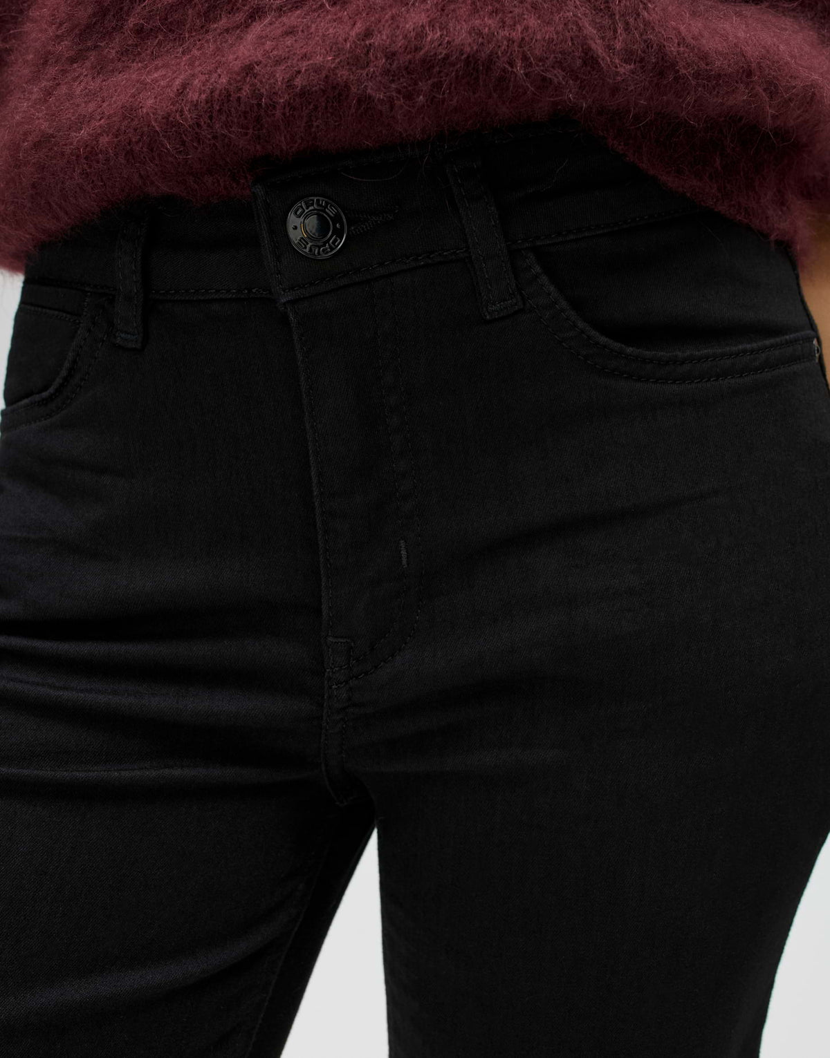 OPUS Jeans Elma clever Schwarz – Ansicht 4
