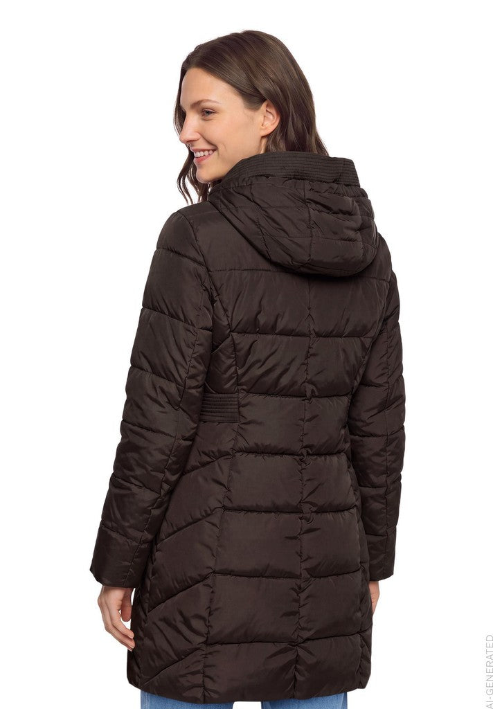 Betty Barclay Jacke Watte Black Bean Schwarz – Ansicht 4