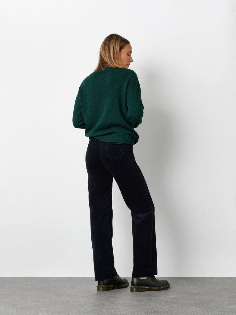 Toni Hose Jenny Wide Dark Blue Navy – Ansicht 4