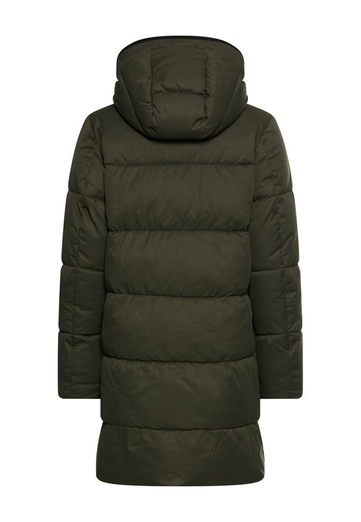 camel active Mantel Wasserabweisender Parka Forest Grün – Ansicht 2
