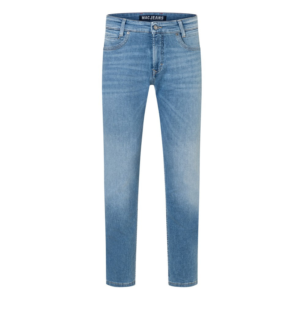 MAC Jeans Arne Pipe Workout Light Blue Authentic Wash Blau