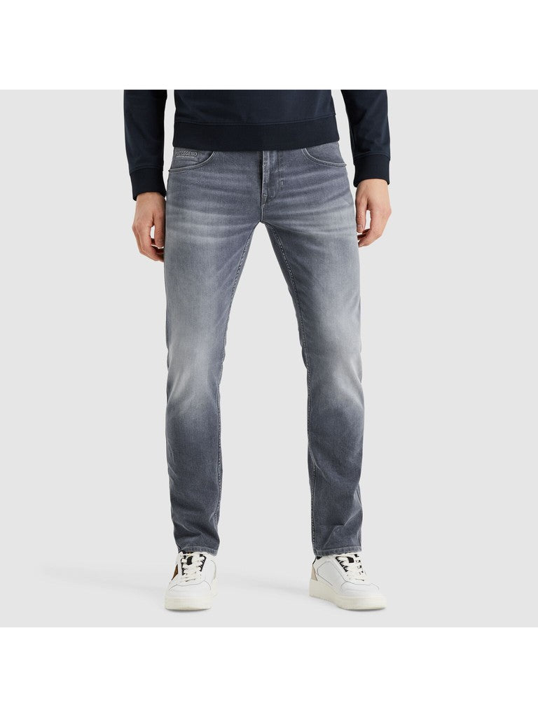 PME Legend Slim Fit Jeans Nightflight Grau – Ansicht 3
