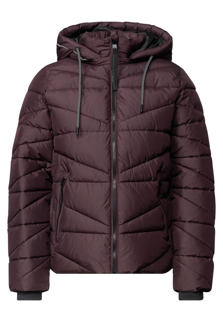 CECIL Jacke TOS Sportive Padded Berry Red Bordeaux
