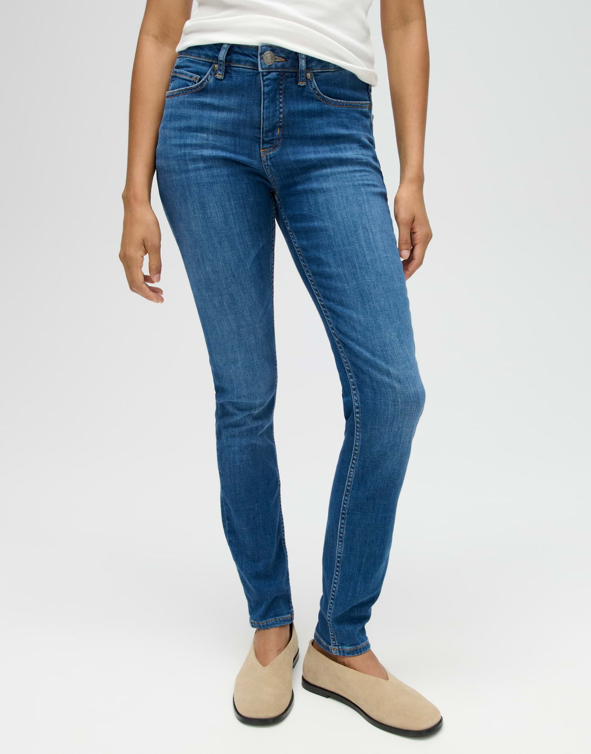 OPUS Jeans Elma strong Blau Blau – Ansicht 2