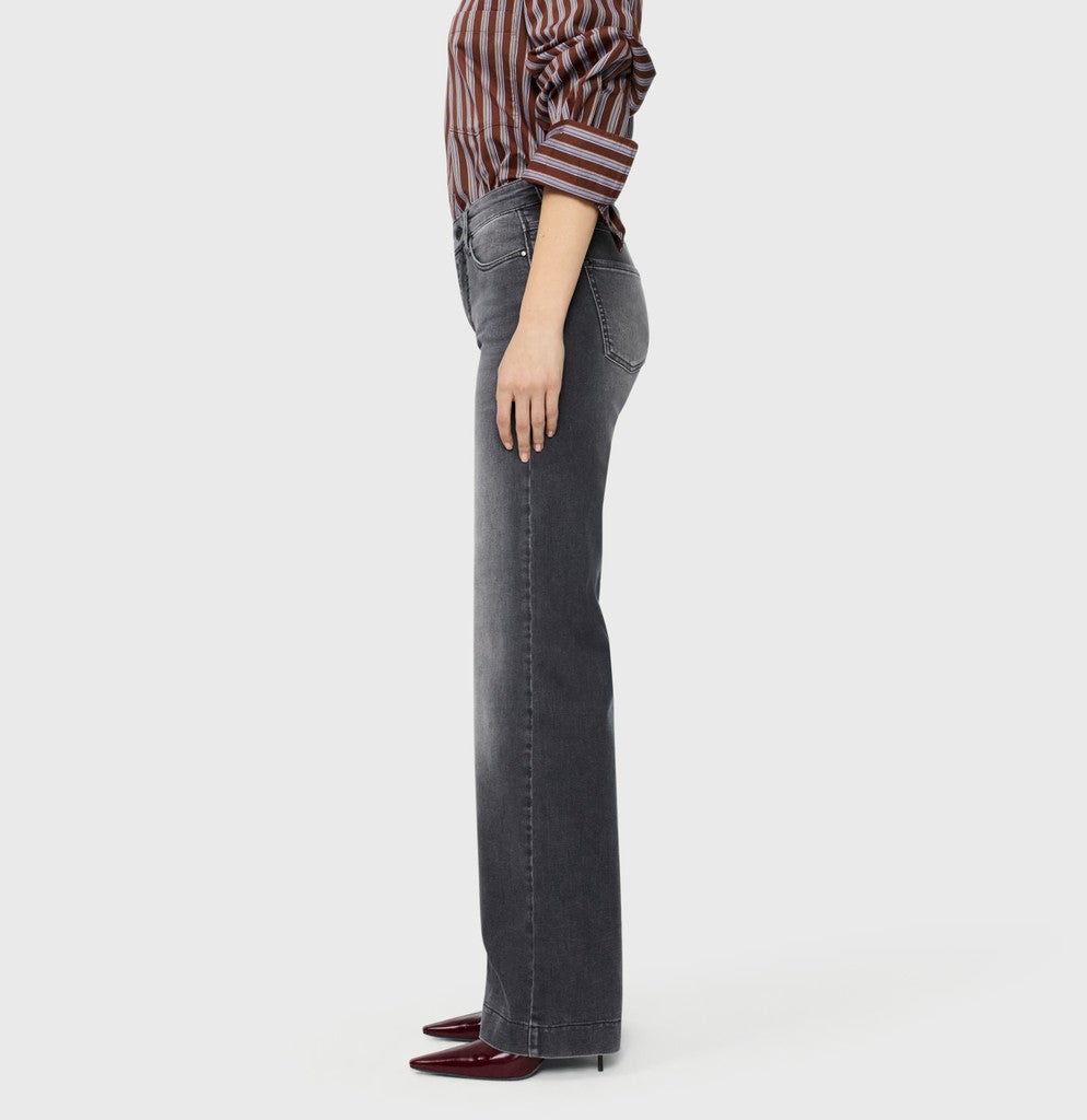 MAC Jeans Dream Wide Authentic Grau – Ansicht 4