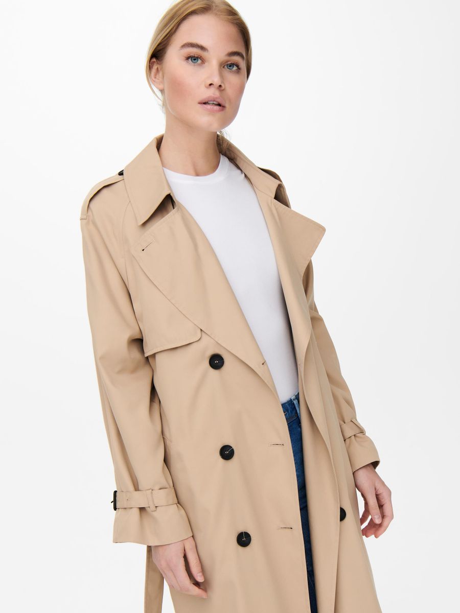 ONLCHLOE TRENCHCOAT DOUBLE B. OTW NOOS