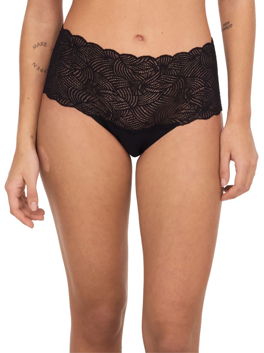 SOFTSTRETCH Taillenslip mit Spitze